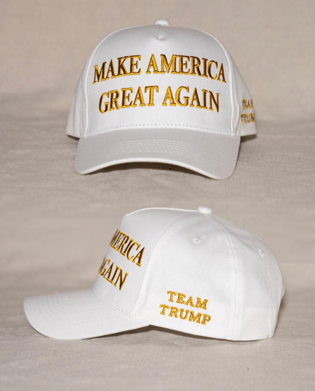 Maga White Gold Ballcap