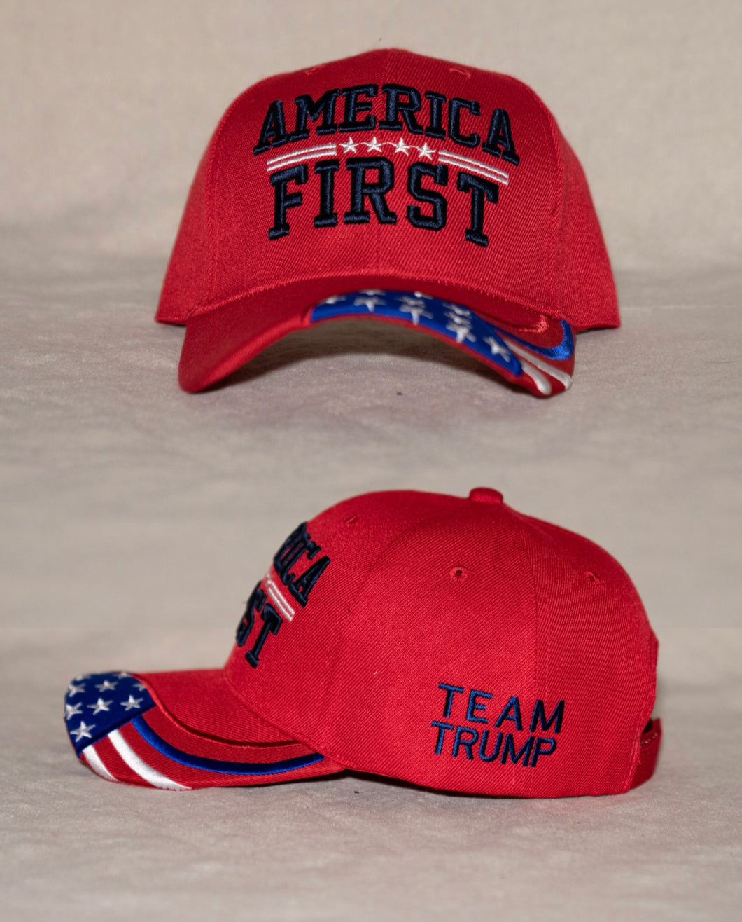 America First Red Ballcap