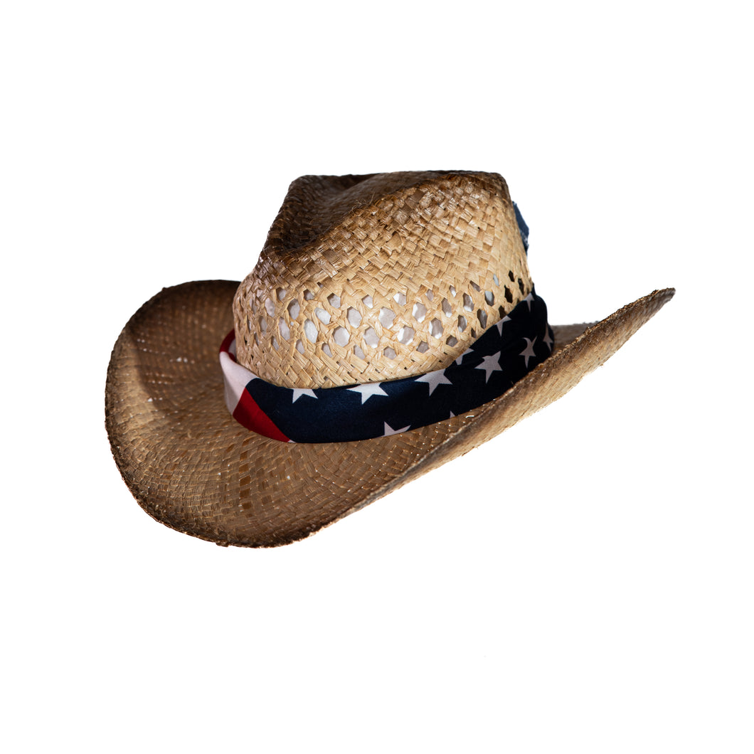 USA Bandana Cowboy hat