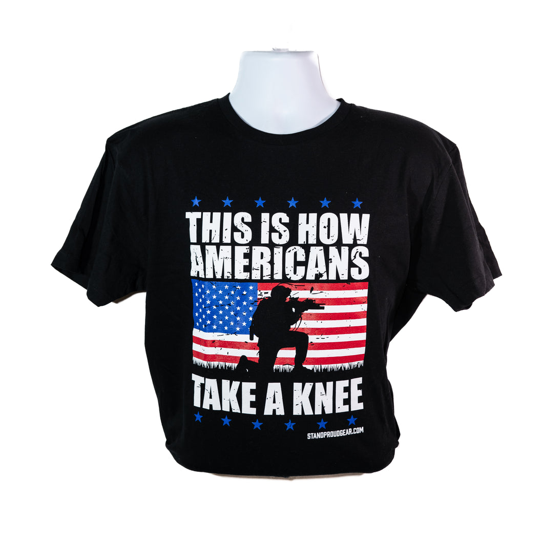 How Americans Take a Knee Shirt