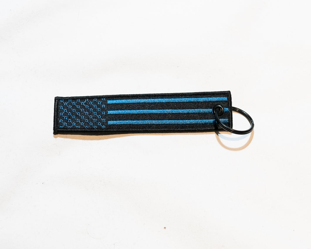 Back the Blue Keychain